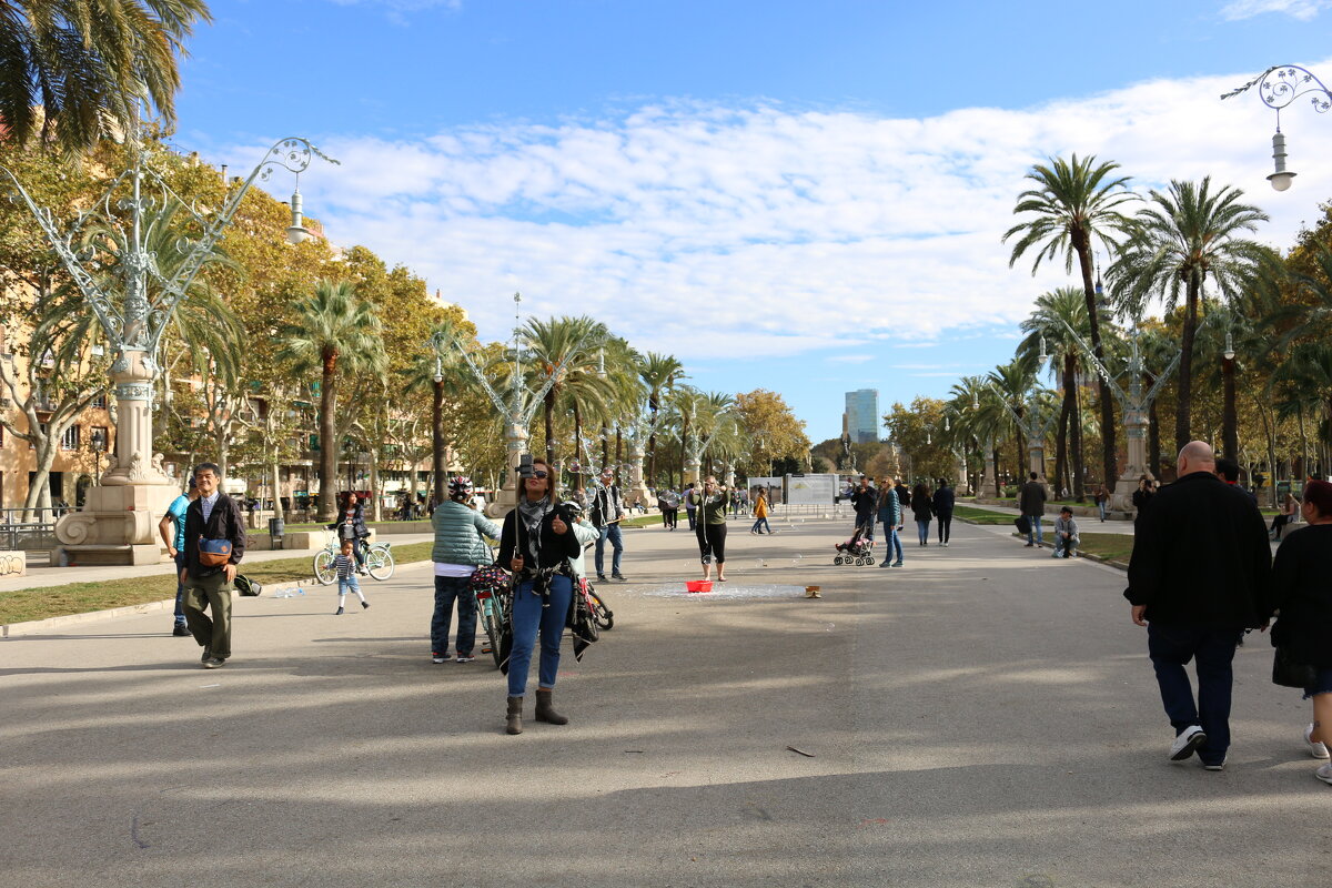 Прогулка по Барселоне - Ольга 