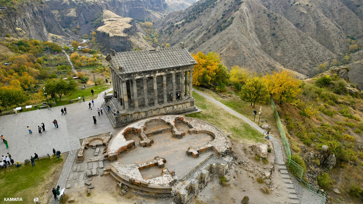ЯЗЫЧЕСКИЙ ХРАМ ГАРНИ. КРЕСТ ХРИСТА. - Mila .
