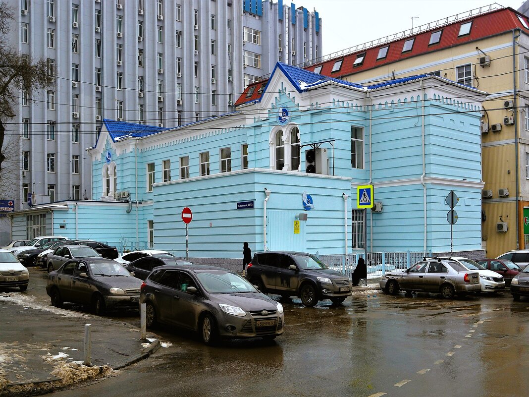 Ростов-на-Дону. Здание Городского Технического железнодорожного училища. - Пётр Чернега Ростов-на-Дону. Здание Городского Технического железнодорожного училища. - Пётр Чернега