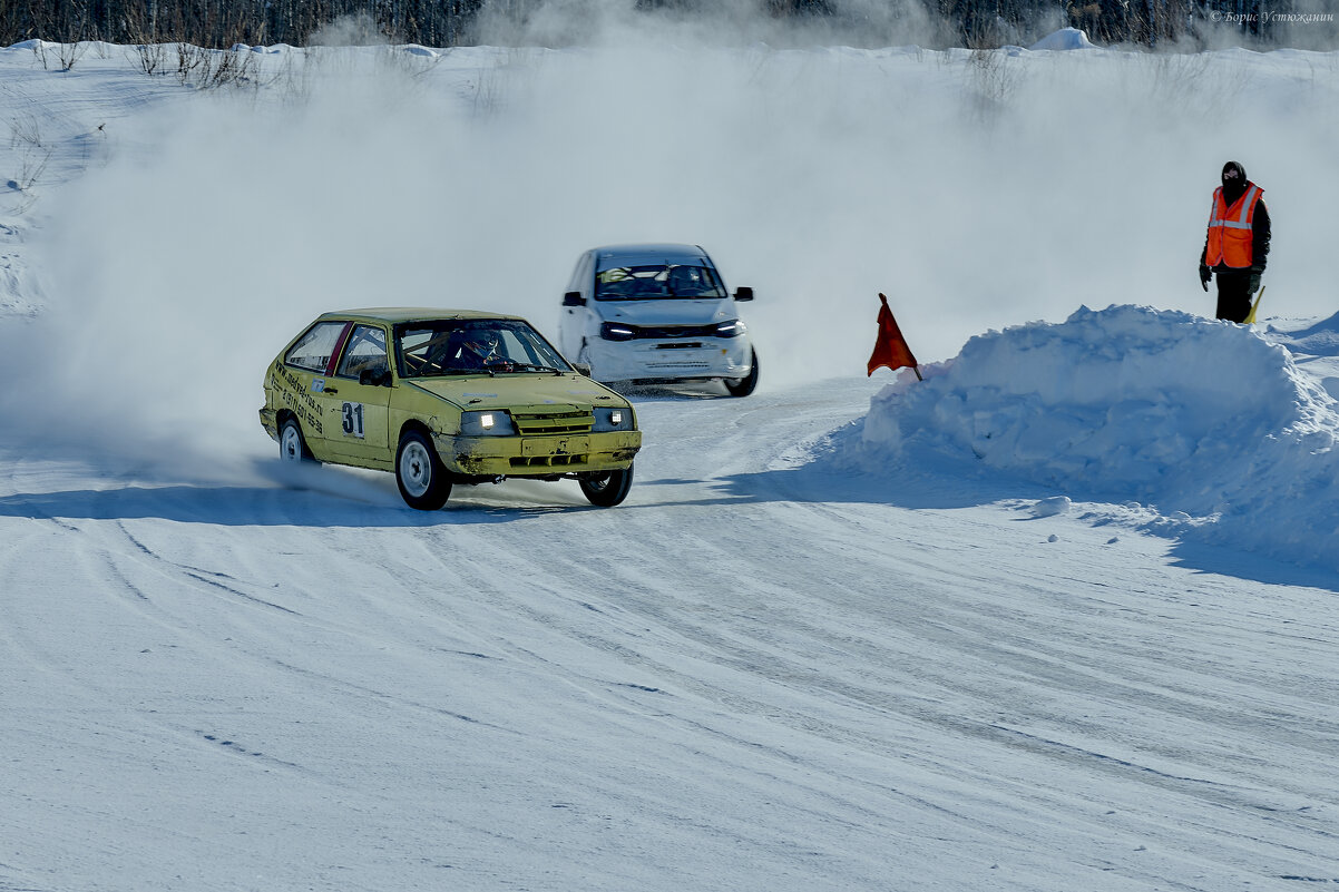 Ледовая гонка - Борис Устюжанин