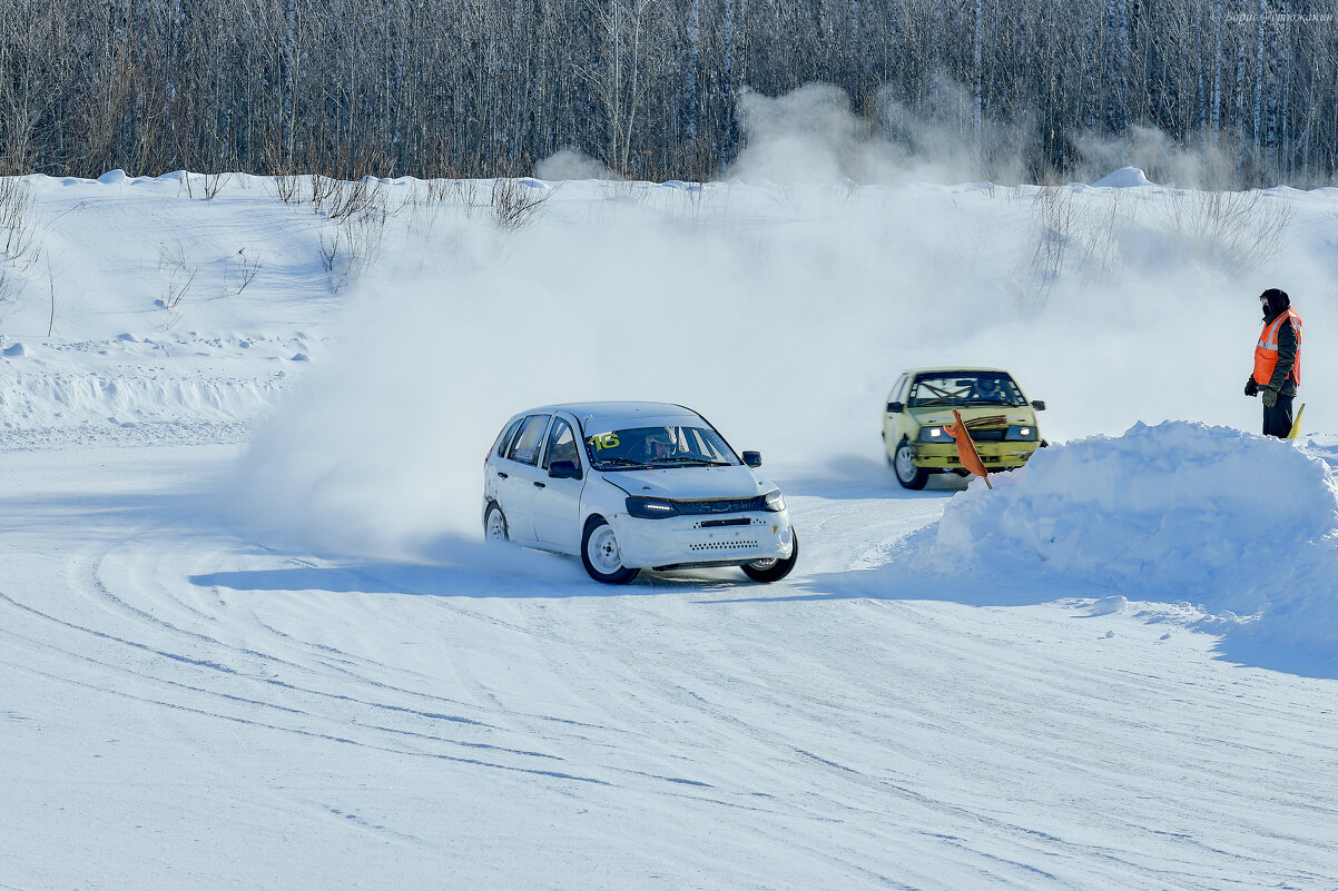 Ледовая гонка - Борис Устюжанин