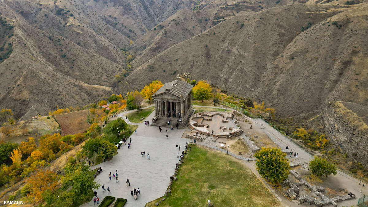 ЖЕМЧУЖИНА БЫЛЫХ ВРЕМЁН: ХРАМ ГАРНИ В АРМЕНИИ. - Mila .