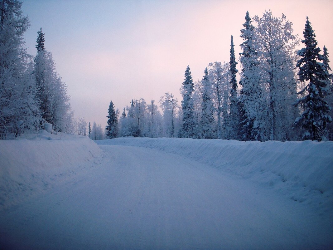 Зимняя дорога ... - Ravile 