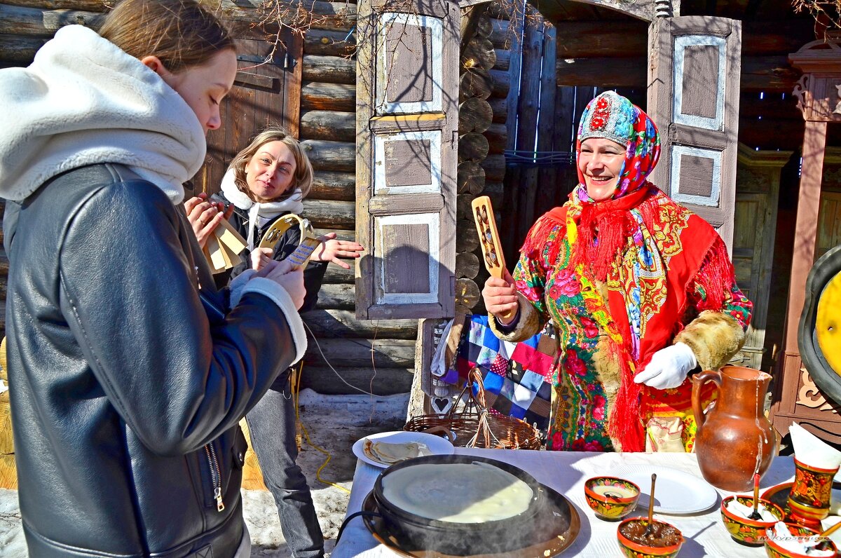 Масленичные  дни. - Михаил Курзанцев