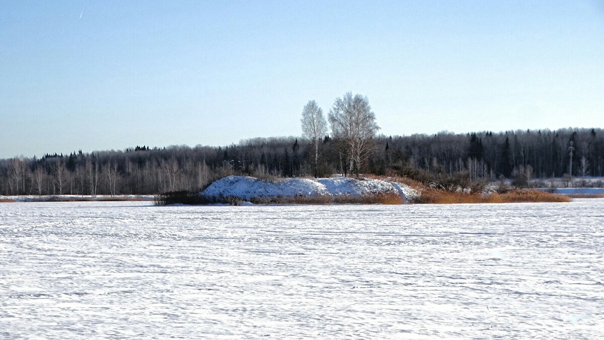 Островок на озере - Милешкин Владимир Алексеевич 