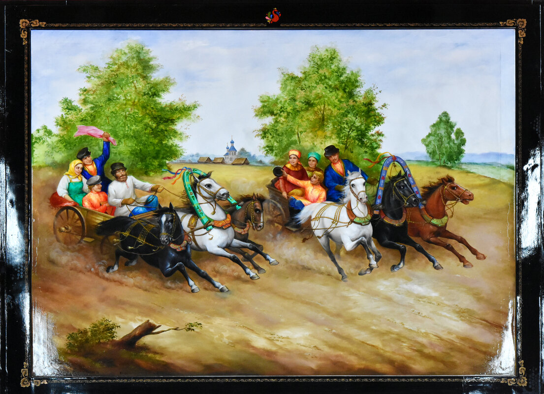 Московская область. «Федоскинская фабрика миниатюрной живописи» в Федоскино. - Наташа *****