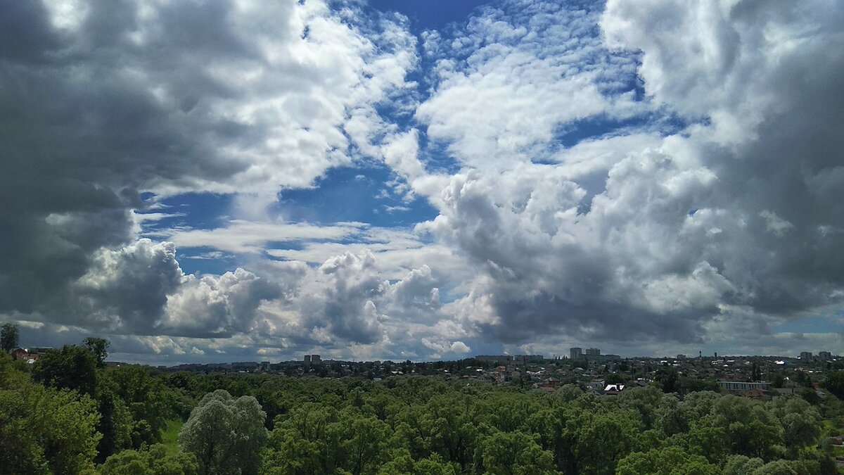 ...словно нарисованные облака...(но это реальное небо!))) - Александр Герасенков