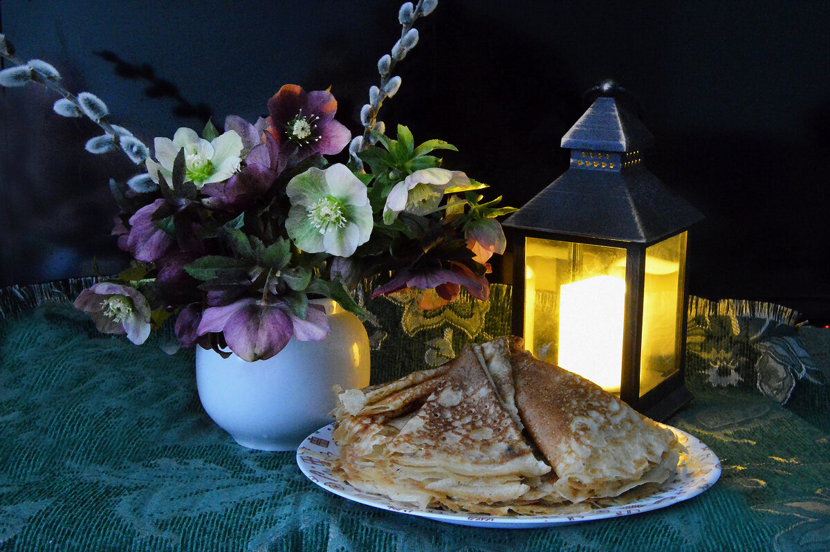 Ох, блиночки, вы  ж блины....! Славно повечерим...! - Надежда Куркина 