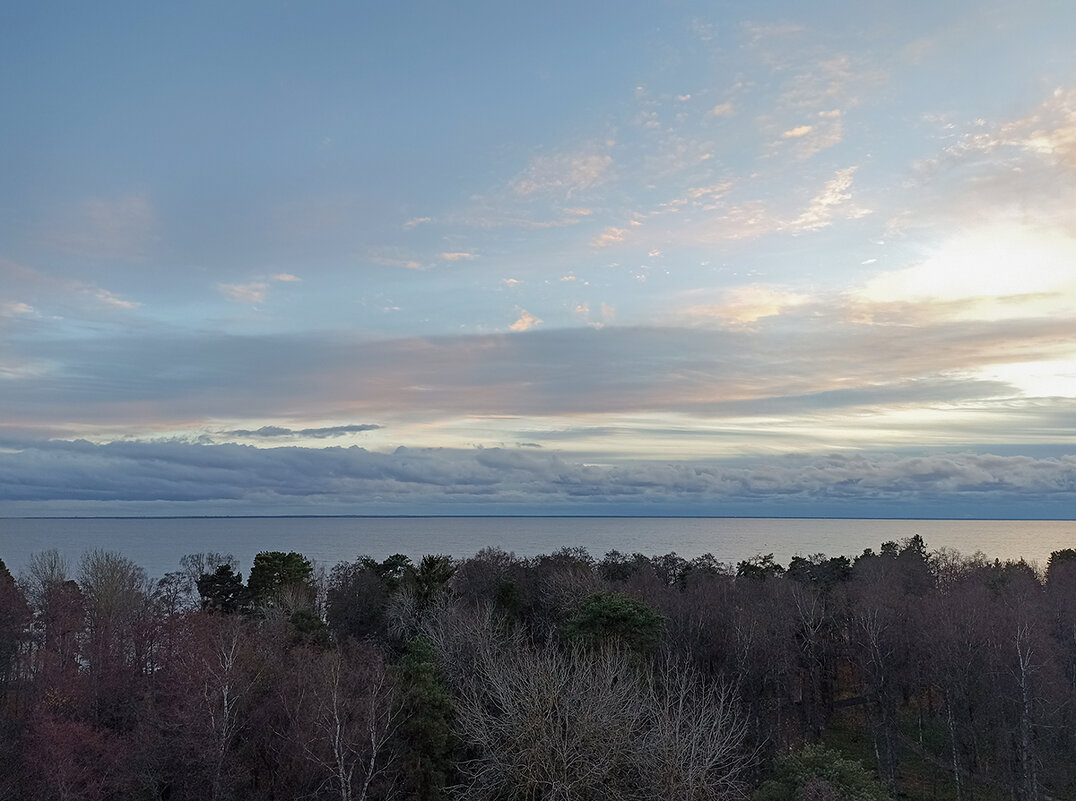 Рассвет над Финским заливом. - Лилия * Рассвет над Финским заливом. - Лилия *