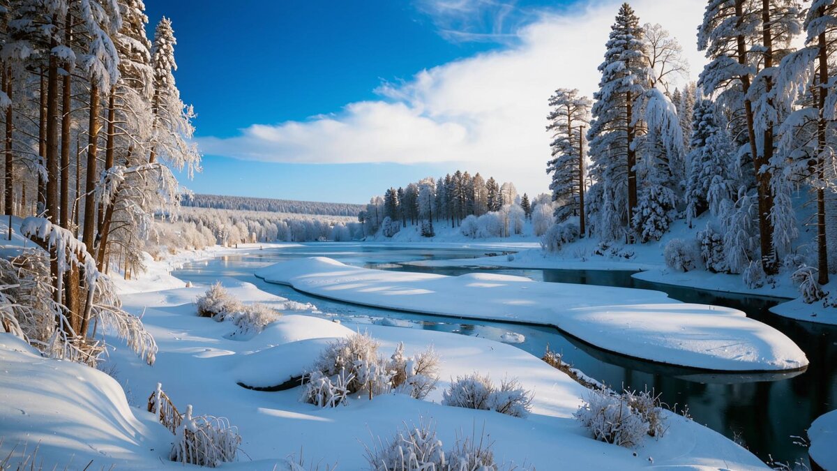 Зимнее утро - Лариса С.