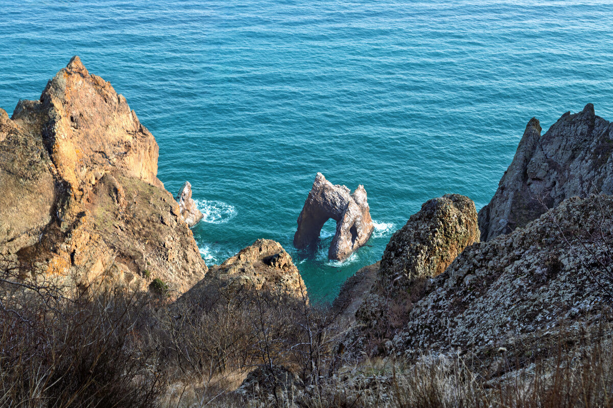 Крым. Коктебель. Арка "Золотые ворота" - But684 