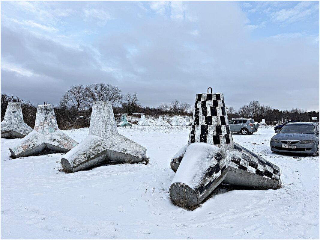 Расписные волноломы. - Валерия Комова