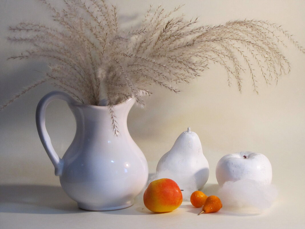 Бело-оранжевое настроение... - Татьяна Гнездилова