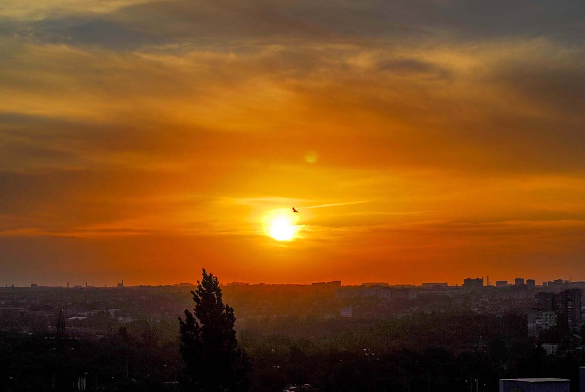 Доброе утро ,город ! - Римма Волченко