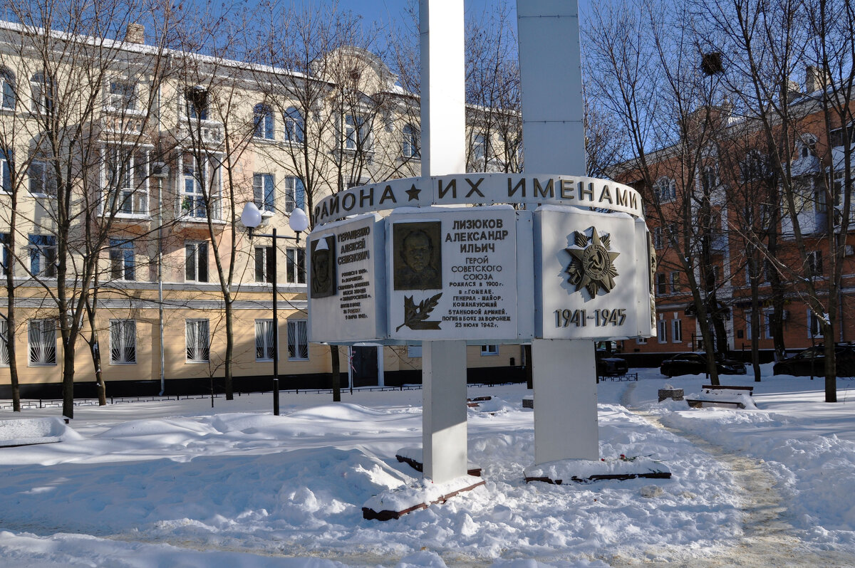 Сквер "Их именам названы улицы города" - Татьяна Машошина