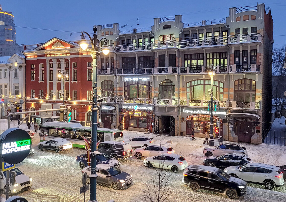 Гостиница "Бристоль" и Музыкальное училище - Татьяна Машошина Гостиница "Бристоль" и Музыкальное училище - Татьяна Машошина