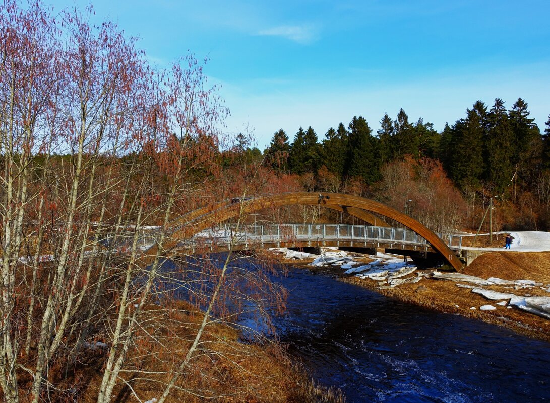 Вот уже в марте лёд сходит с реки Пирита - Aida10 Вот уже в марте лёд сходит с реки Пирита - Aida10