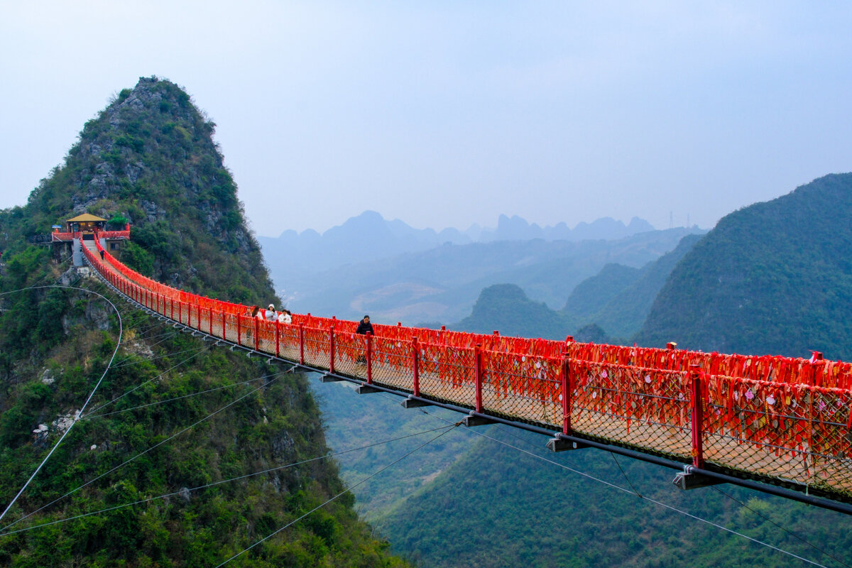 Подвесной мост Руюй (2) - Георгий А Подвесной мост Руюй (2) - Георгий А