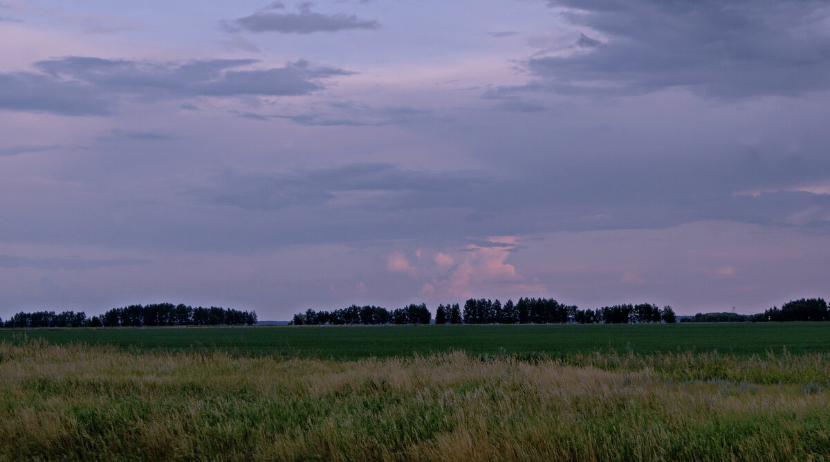Лето,вечерние облака. - сергей ермошкин