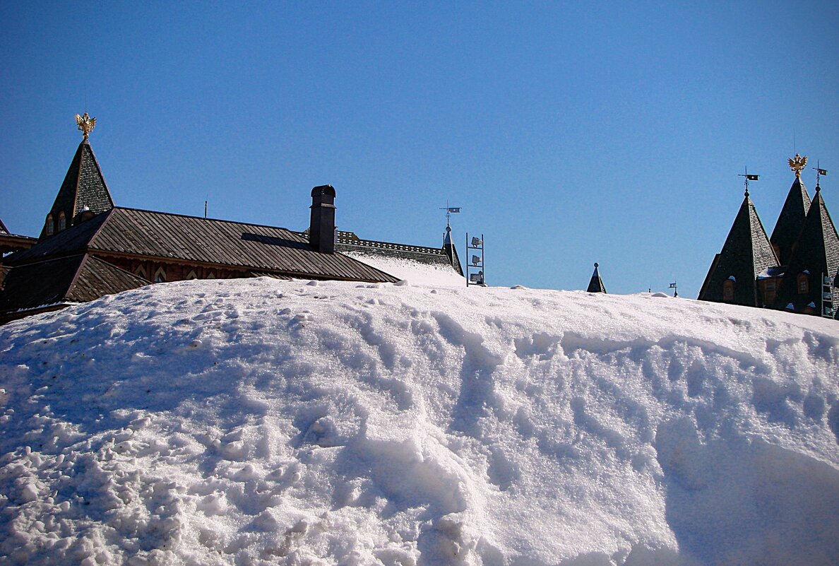Коломенское в марте ! Дворец Алексея Михайловича - Анатолий Колосов Коломенское в марте ! Дворец Алексея Михайловича - Анатолий Колосов