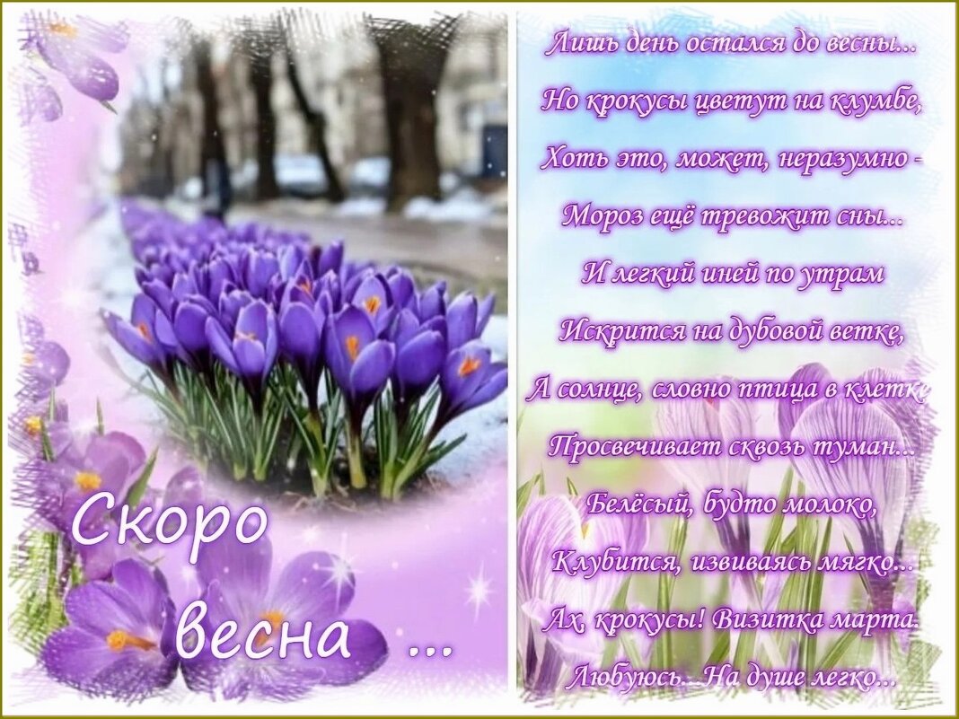 А через день весна ... - Валентина Надсон