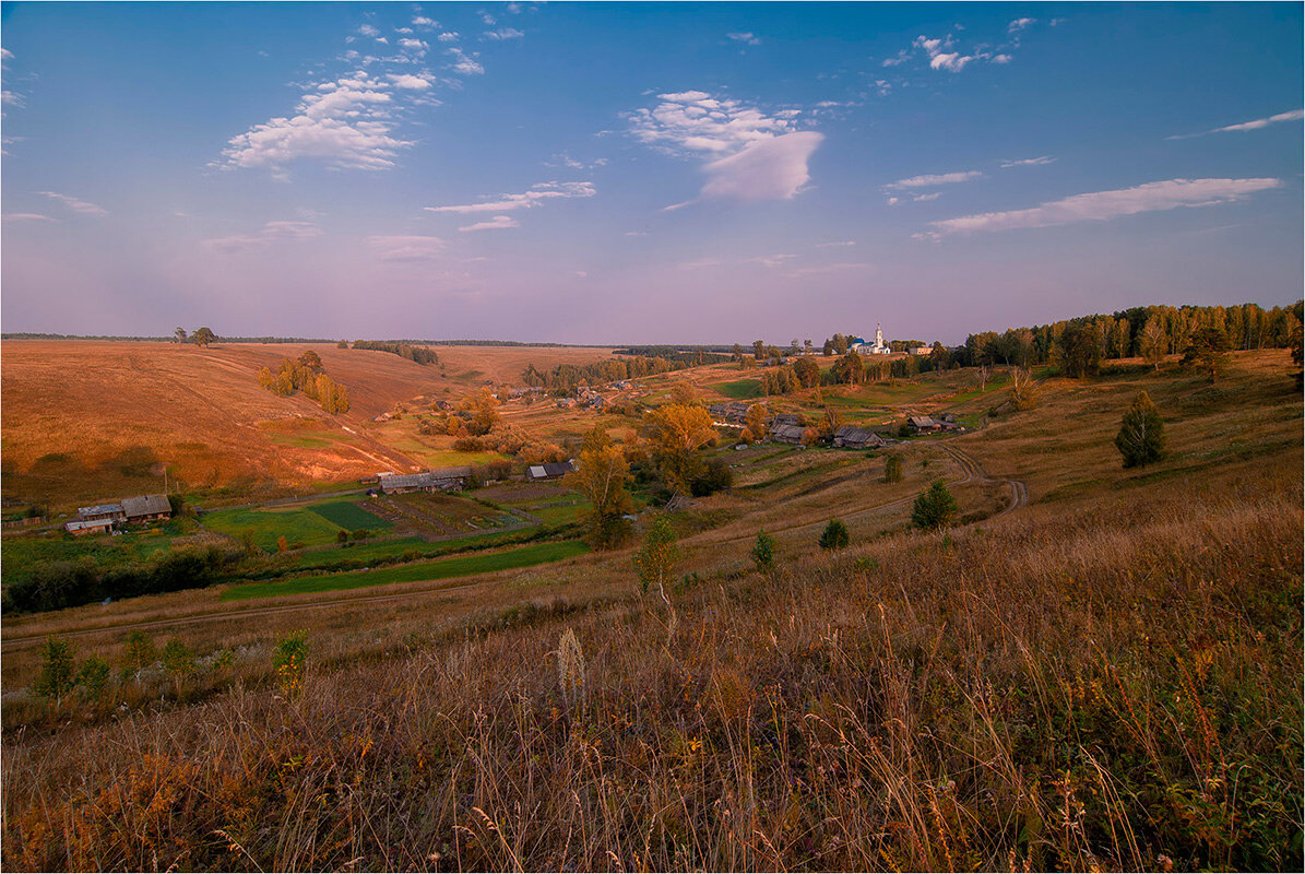Деревня Мостовая - Александр Лебедев
