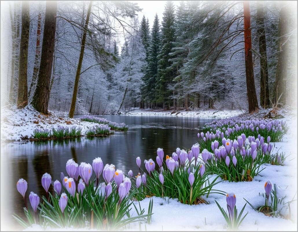 Весенние пробуждение природы ... - Валентина Надсон