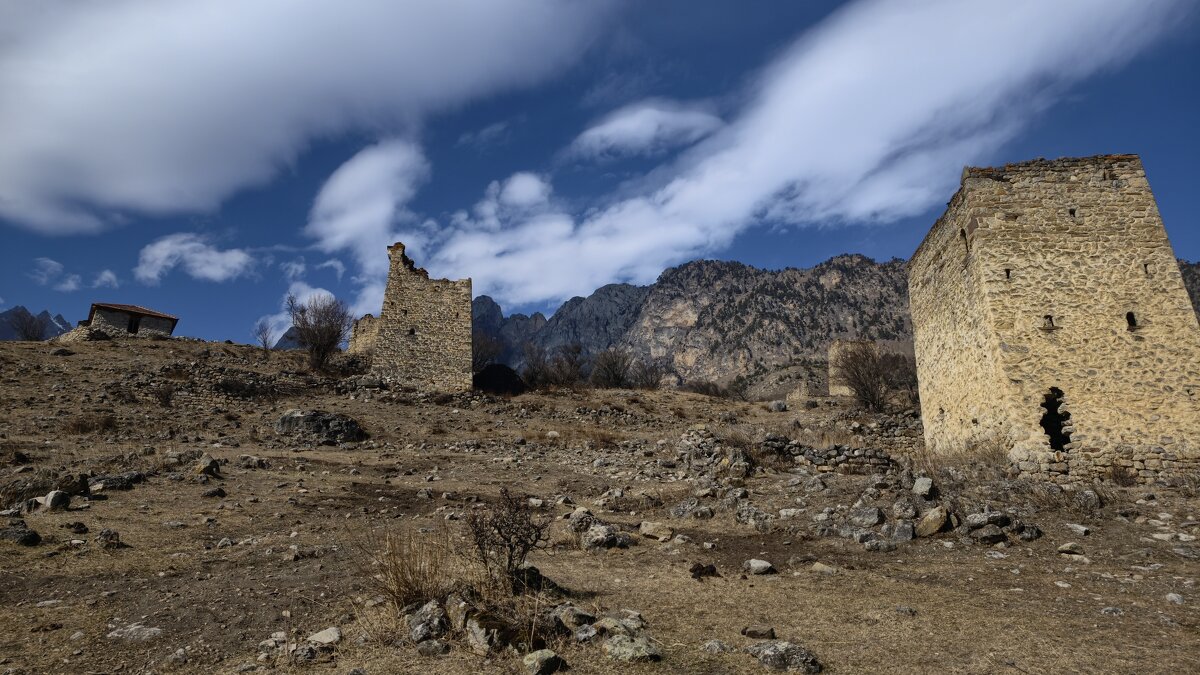 Развалины предков ингушев - Мариша 