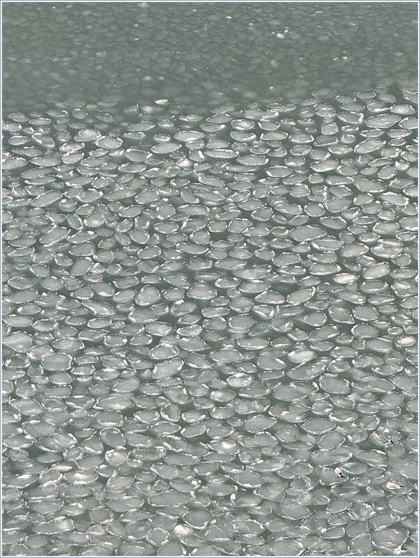 Ледяные блины с высоты смотровой площадки. - Валерия Комова