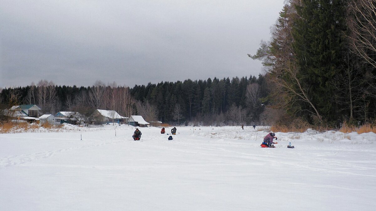 Рыбалка в любую погоду. - Милешкин Владимир Алексеевич 