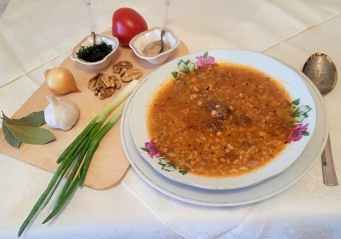 В морозный день рекомендую харчо - Галина Нестратова В морозный день рекомендую харчо - Галина Нестратова