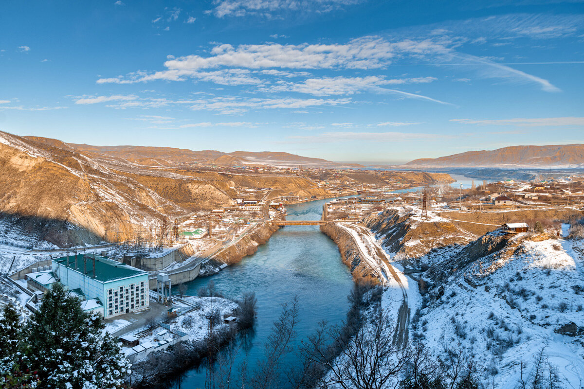 Сулакский каньон. Чиркейская ГЭС. Дагестан. - Дина Евсеева
