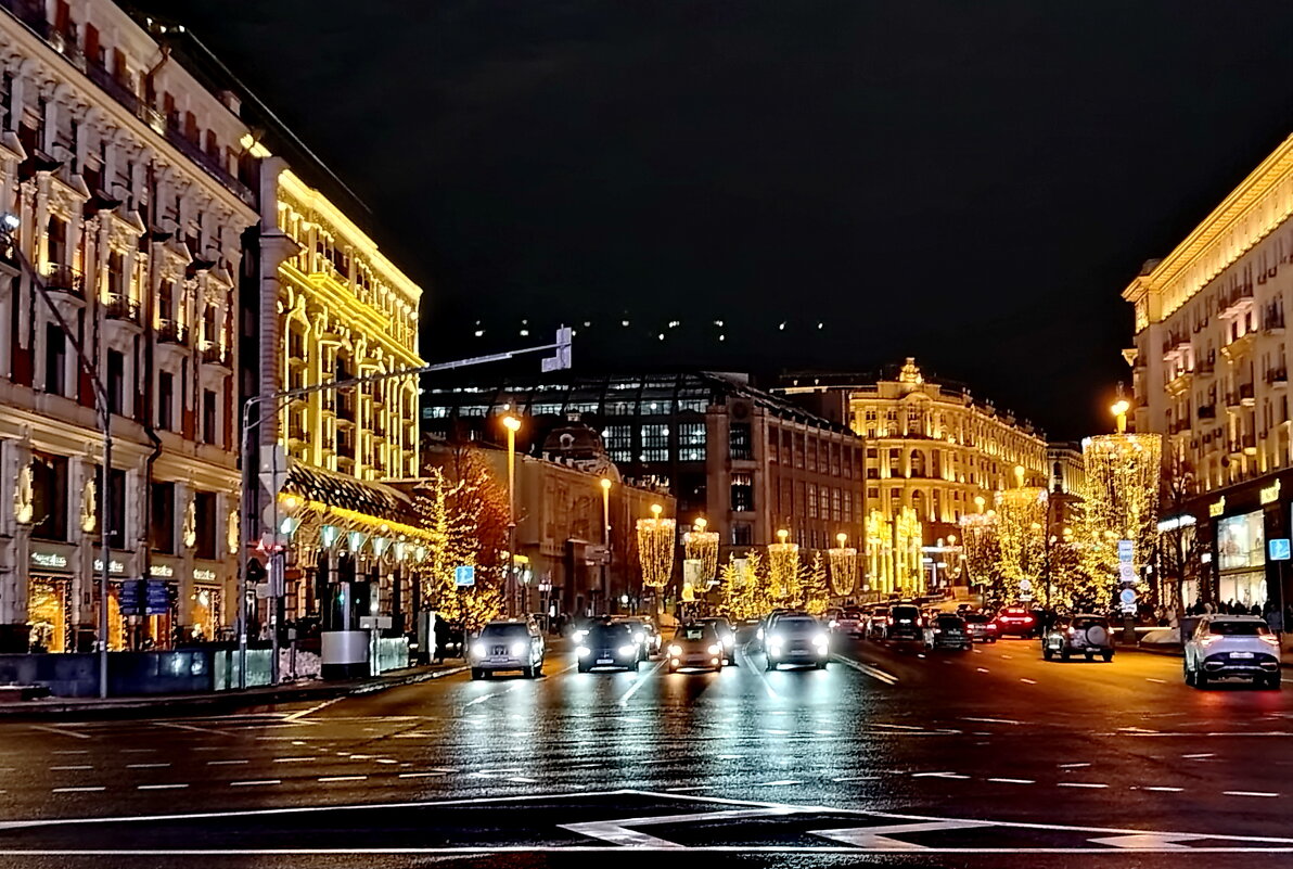 Манежная и Тверская - Александр Чеботарь Манежная и Тверская - Александр Чеботарь