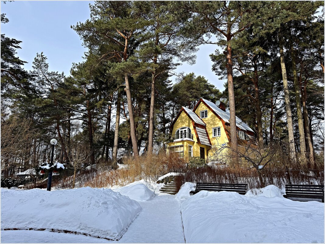 Зимний Светлогорск. - Валерия Комова