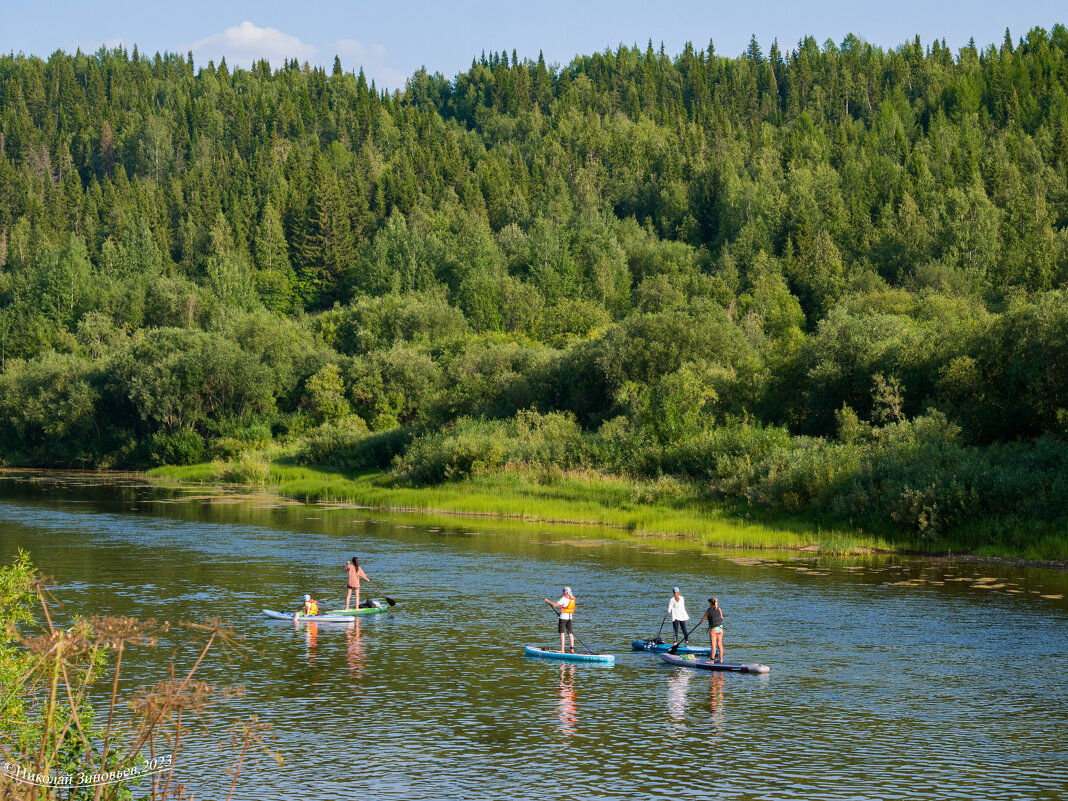Уже несколько лет на реке Ухта популяризируется сап-серфинг. - Николай Зиновьев Уже несколько лет на реке Ухта популяризируется сап-серфинг. - Николай Зиновьев