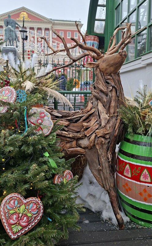 Новогодний олень. - ИРЭН@ .