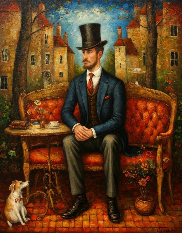 Мужской портрет - Георгий Пичугин