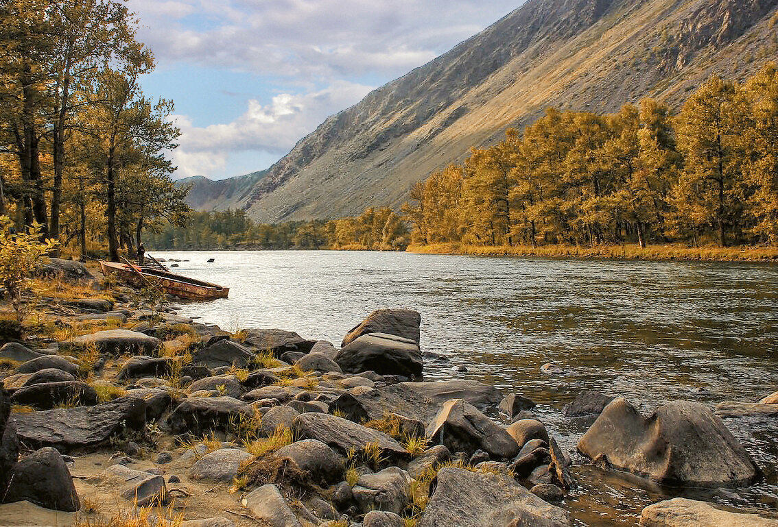 Осень в горах - елена беликова