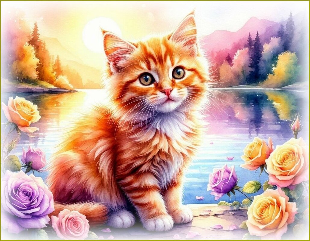 4 Марта День апельсиновых котиков . - Валентина Надсон