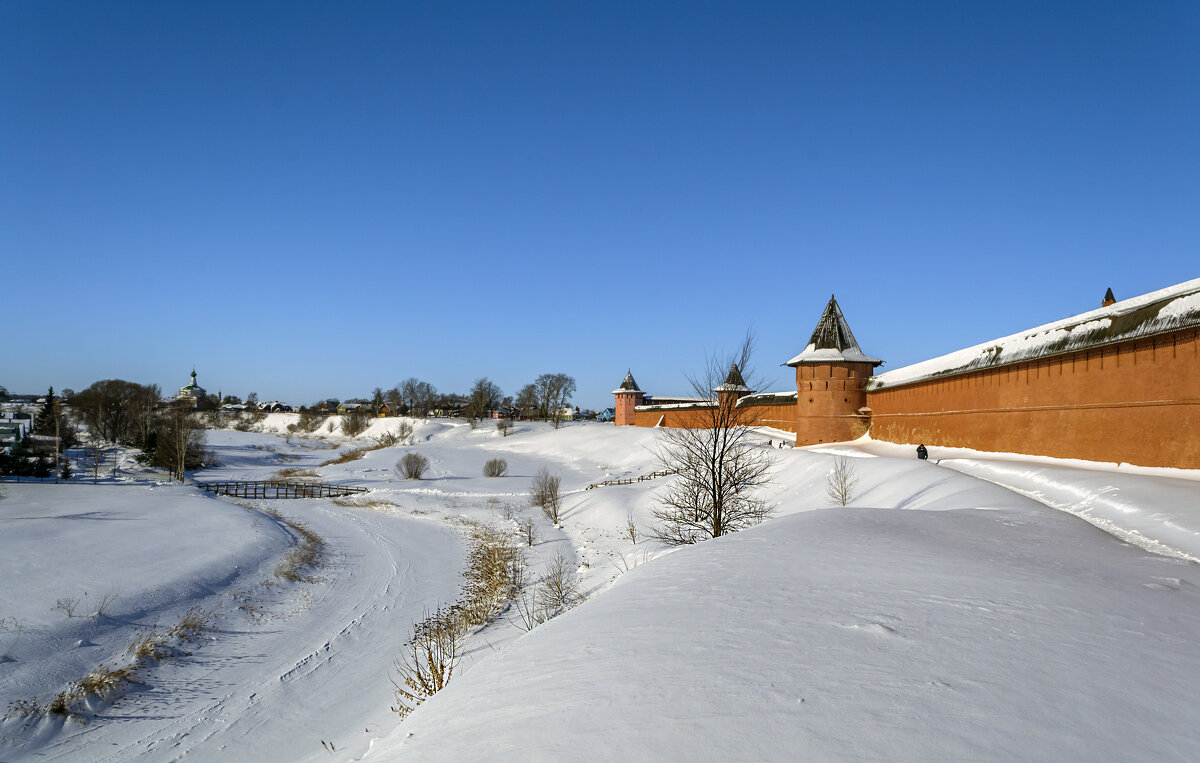 Вид на Каменку от стен монастыря - Сергей Цветков