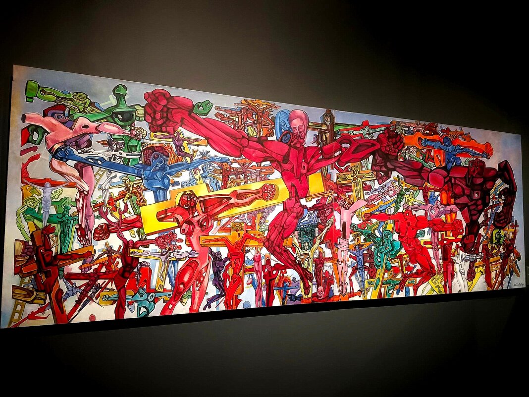 На выставке Эрнста Неизвестного в Москве - Елена 