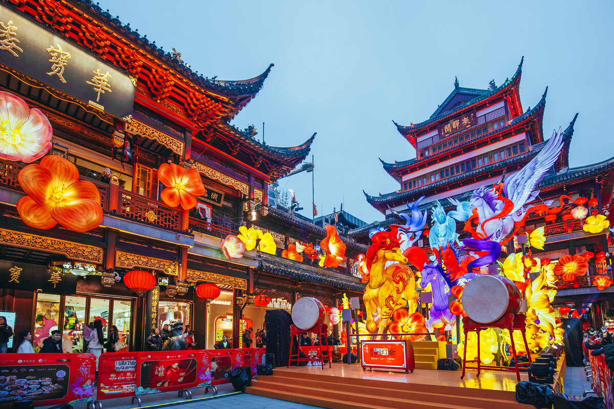 Фестиваль фонарей в Шанхае - Дмитрий 