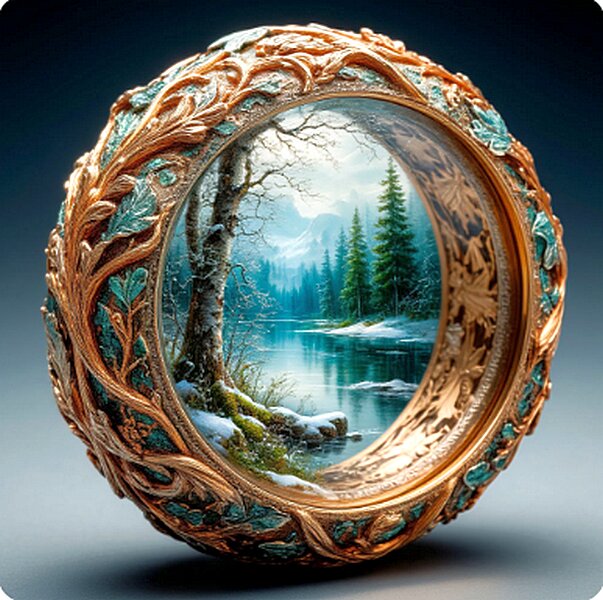 весна в кольце. - Mila 