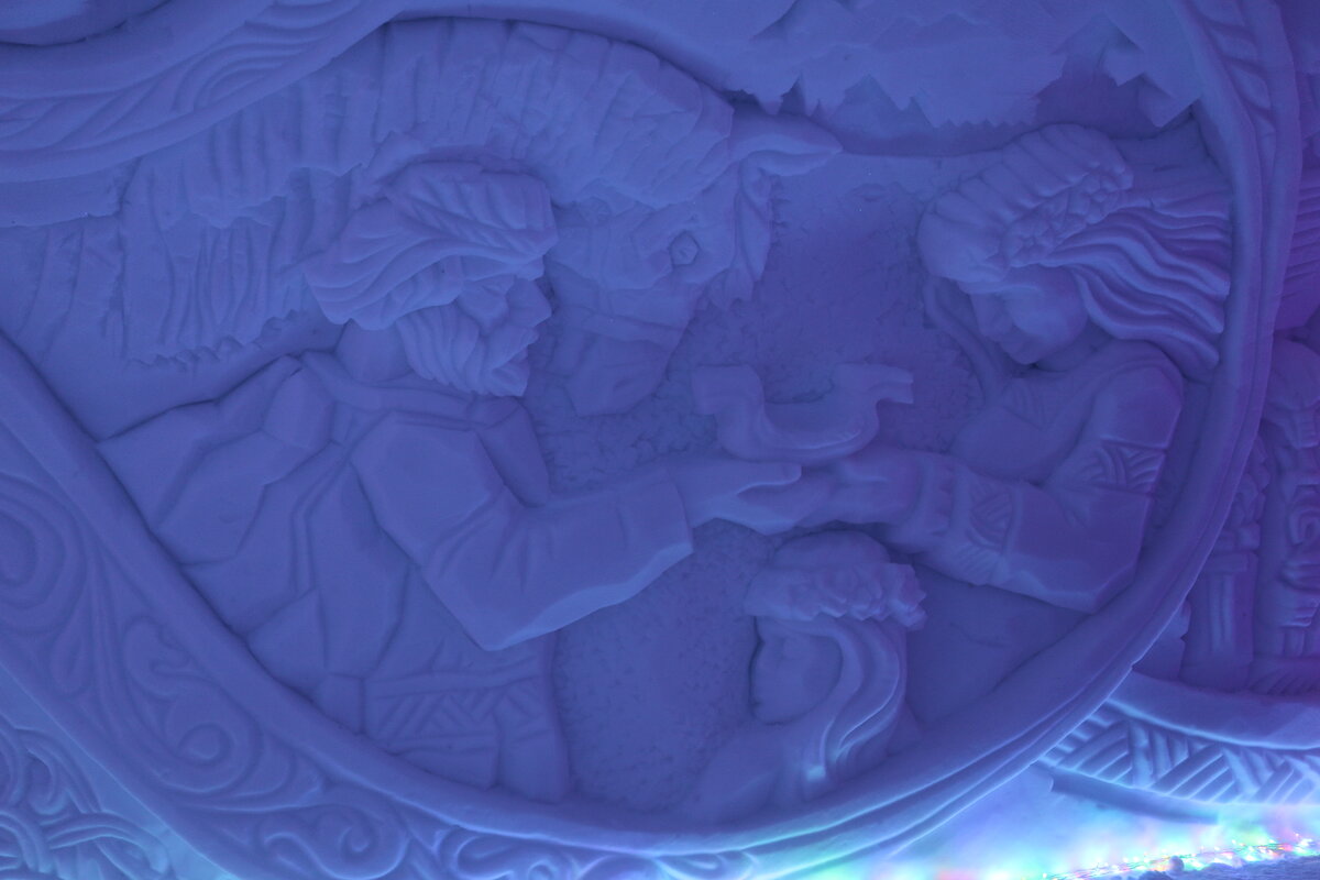 Стены снежной пещеры - Ольга 