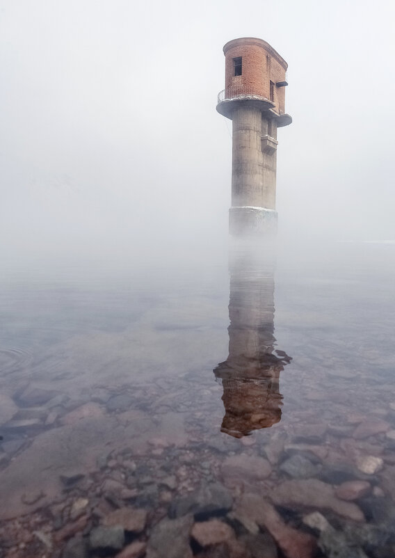 Старая  водозаборная башня - Марина Фомина.