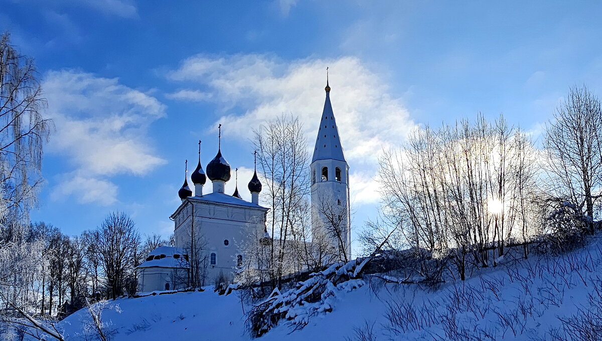 Зима не хочет уходить. Село Вятское. Самое красиво село России. - Михаил Свиденцов