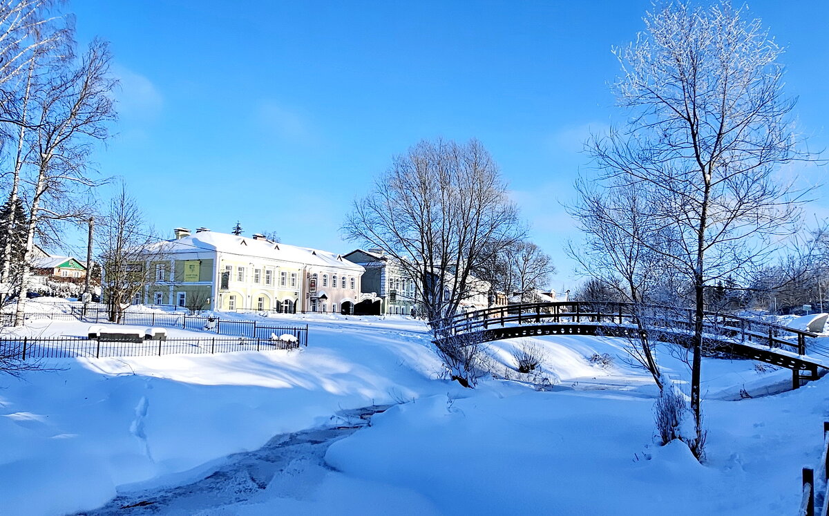 Зима не хочет уходить. Село Вятское. Самое красиво село России. - Михаил Свиденцов
