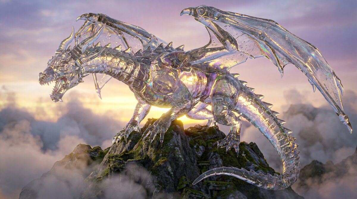 Призрачный дракон. - Argaman Табашник