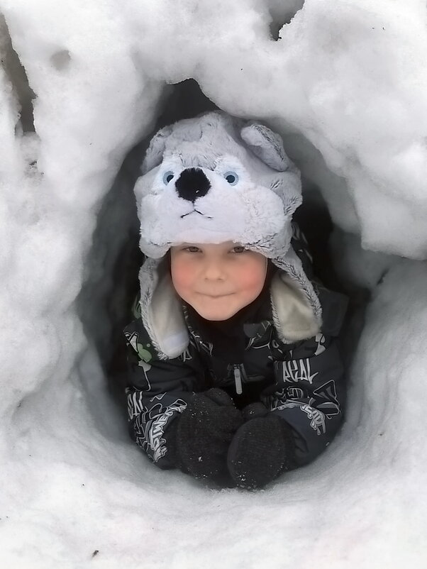 Тимофей в снежной пещере - Ольга Довженко