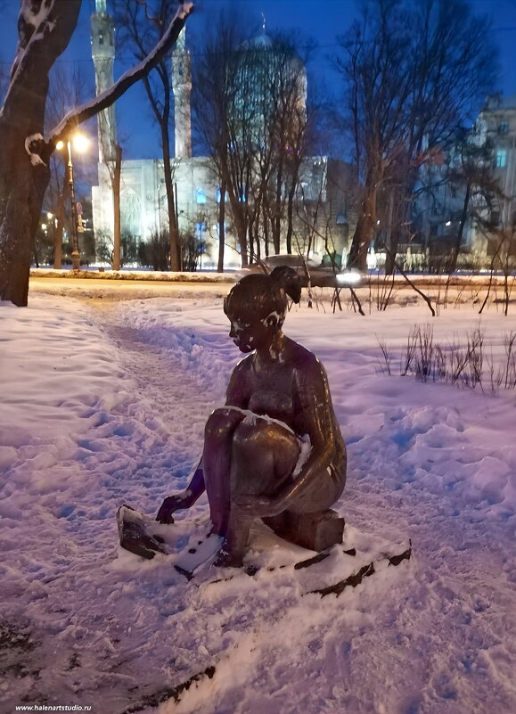 Скульптура Какаящая девочка - Игорь Корф